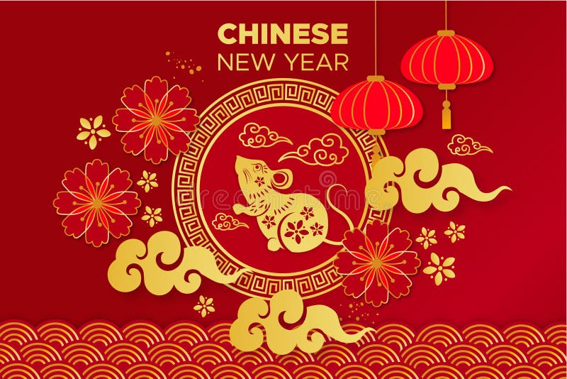 Китайский Новый Год Поздравления Открытки
