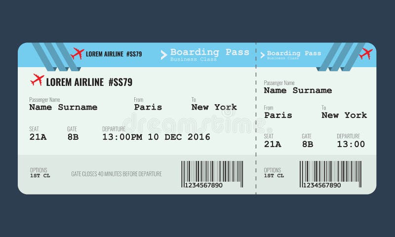 Как Выглядит Билет На Самолет Фото