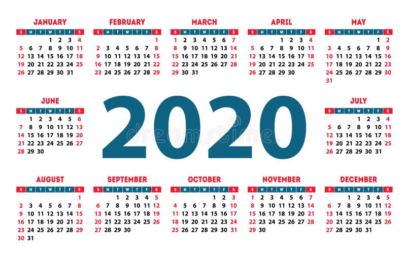 2020年日历全年表图片_2019年日历全年表图片_2022年日历_2020年日历_视安网