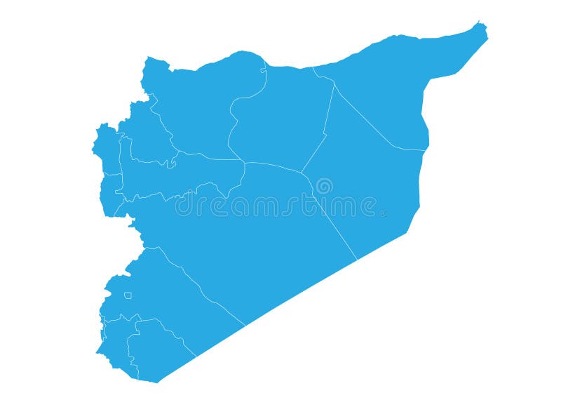 高详细的传染媒介地图-叙利亚