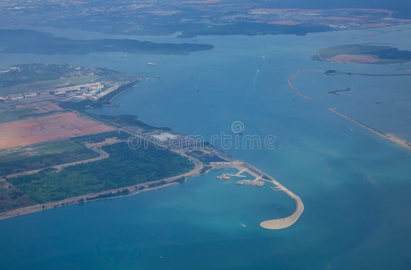phu quoc海岛,越南鸟瞰图.图片
