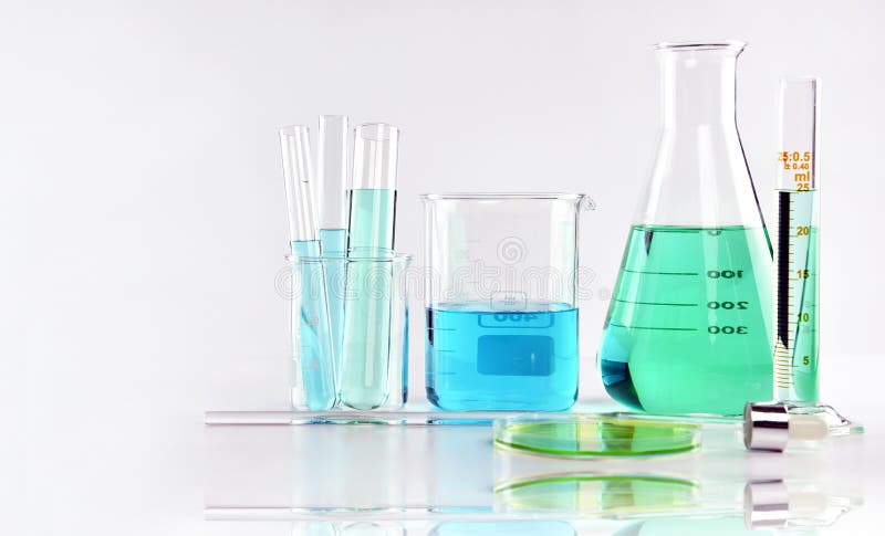 科学实验室实验玻璃器皿用清楚的解答