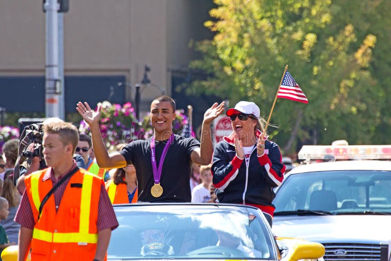 Foto do carro de Ashton Eaton 