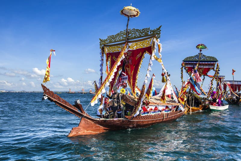 Indigenous Ships Of The Sama Bajau People Sabah Malaysia Stock Image