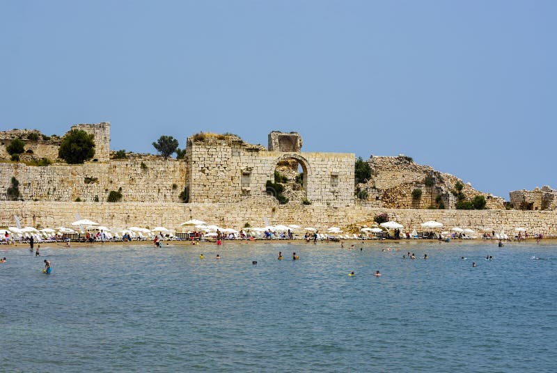 korykos,kizkalesi航空,土耳其阿联酋海滩里程卡图片