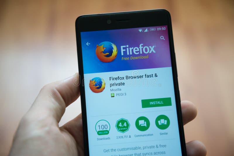 Firefox de Mozilla disponible en Google Play