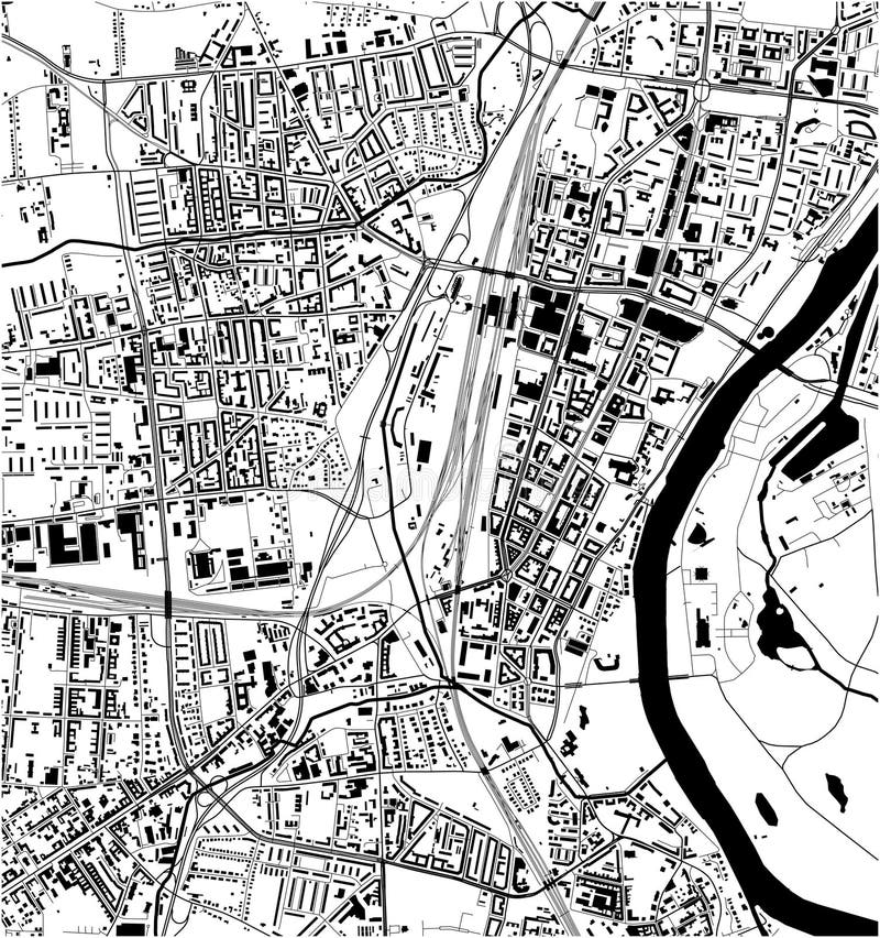 Mapa Urbano De Magdeburgo Afiche Vectorial Mapa De Calles En Escala Porn Sex Picture