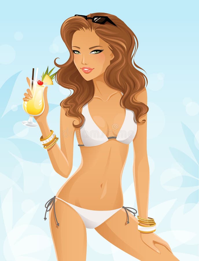 Bikini Cartoons Illustrations Vector Stock Images Pictures SexiezPicz Web Porn