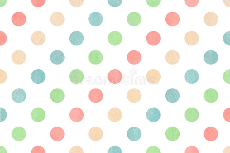 download 水彩圆点背景 库存例证.