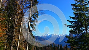 Autumn in the mountains, Krasnaya Polyana, Russia