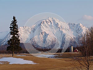 Pioneer Peak in Alaska