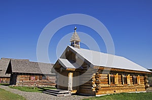 Vintage Log Church