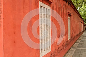 Wall of Chinese Style House