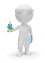 3d Small People - Scientist