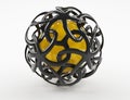Abstract 3d Render Object Isol...