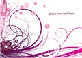 Abstract Floral Background