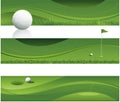 Abstract Golf Background