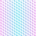 Abstract neon cubes seamless background acid colored graphic geometric Royalty Free Stock Photos