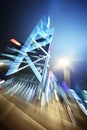 Abstract Night Architecture Ba...