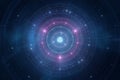 Abstract space stars futuristic new age background