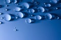 Abstract Water Drops Backgrou...