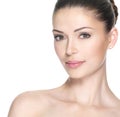 Adult Woman With Beautiful Face