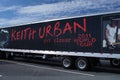 Advertising Keith Urban 2011 World Tour