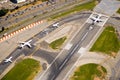 Airport runway airplanes 