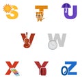 Alphabet Illustration