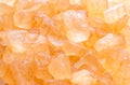 Amber Crystals Background