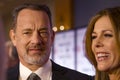 American actor Tom Hanks and his wife Rita Wilson