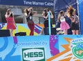 American girl group Fifth Harmony performs at the Arthur Ashe Kids Day 2013 at Billie Jean King National Tennis Center