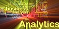 Analytics Background Concept G...