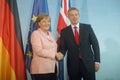 Angela Merkel, Tony Blair