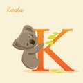Animal Alphabet With Koala