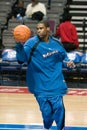 Antawn Jamison Warms Up