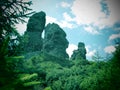 12 Apostles rocks in Calimani mountains