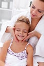 Applying Face Cream