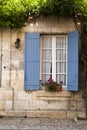 Architecture Blue Shutter Sain...