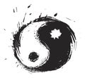 Artistic Yin-yang Symbol