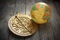 Astrolabe Globe Travel Backgro...