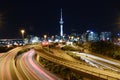 Auckland City Night With The S...