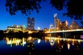 Austin Skyline at Night