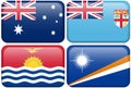 Australia, Fiji, Kiribati, Marshall Islands