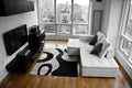 A Bachelor Pad - A Modern Living Room
