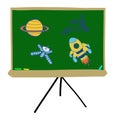 Backboard Writing With Space O...