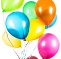 Balloons On A White Background