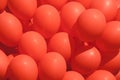 Balloons red bunch