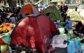 Bangkok, Thailand: Operation Shut Down Bangkok Protestors Camped in Tents