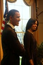 Barack and Michelle Obama Wax Figures